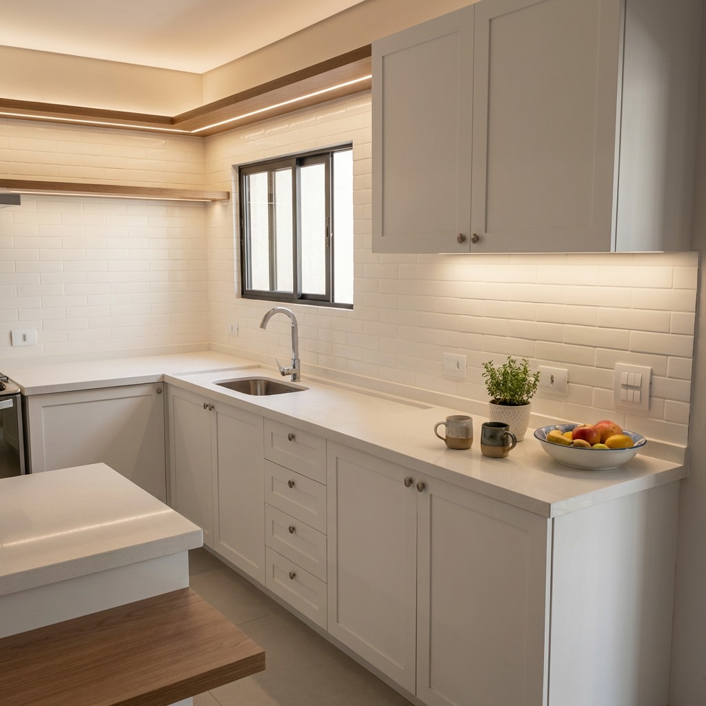 Cozinha planejada de alto padrão — Trioh Marcenaria, Curitiba
